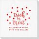 Confetti Dots Trick or Treat Deville Napkins Image 1 of 2